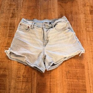 American Eagle Outfitters Light Wash Jean Shorts